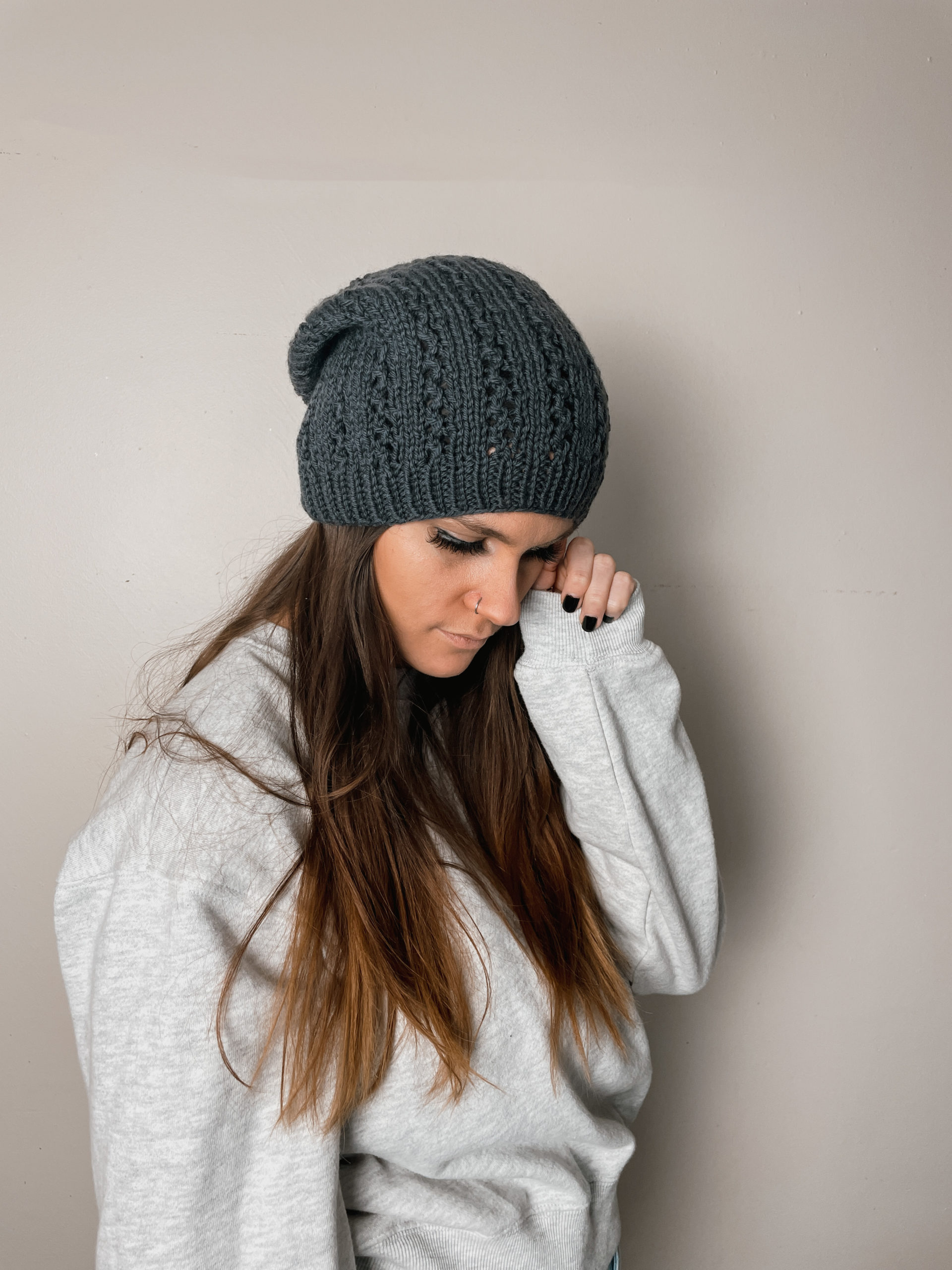 Rosewood Knitted Lace Hat - Northern Moose